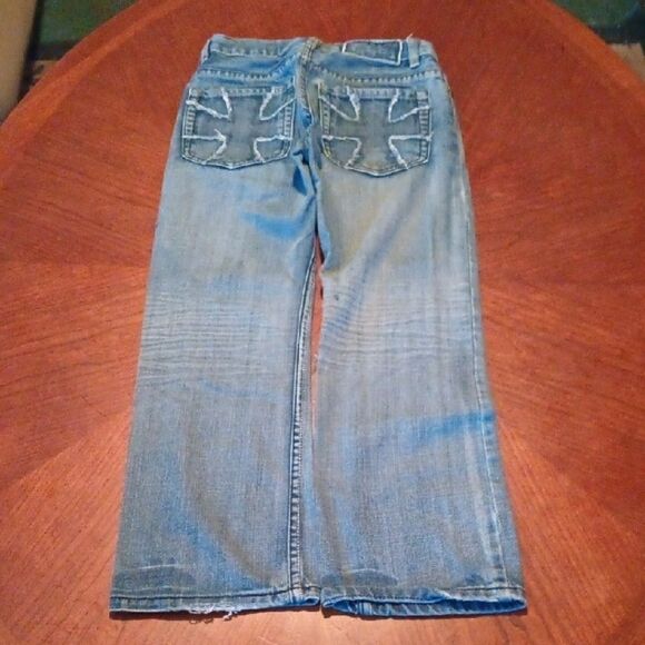 Helix brand Relaxed Jeans with Straight-Leg Cut - Size: 10     (1100) - Picture 5 of 6